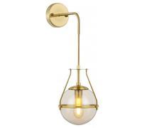 GTV Drop applique murale 1x25 W transparent-doré OS-DRO4-40-DEC