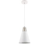 GTV Gianni lampe suspendue 1x40 W blanc-argenté OS-GIAN-E27-03-DEC