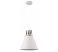 GTV Gianni lampe suspendue 1x40 W blanc-argenté OS-GIAN-L-E27-03-DEC