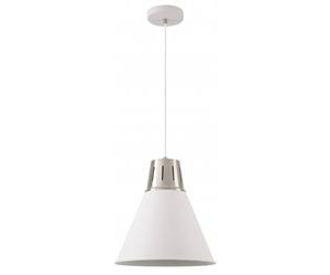 GTV Gianni lampe suspendue 1x40 W blanc-argenté OS-GIAN-L-E27-03-DEC