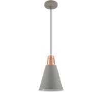GTV Gianni lampe suspendue 1x40 W doré-gris/cendre OS-GIAN-E27-16-DEC