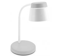 GTV Helin lampe de bureau 1x6 W blanc-gris LB-HEL6W-15-DEC