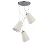 GTV Kasel lampe suspendue 4x40 W crème OS-KAS3-05-DEC