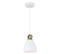 GTV Kerala lampe suspendue 1x40 W blanc OS-KERA-00-DEC