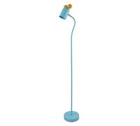 GTV - Lampadaire Souris - max. 250 V, 50/60 Hz, 1 x E27, max. 25 W, IP20, Ø 8 cm, bleu - Lampadaire pour chambre d'enfant