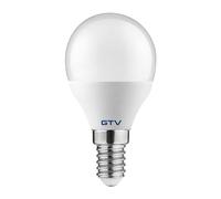 GTV Lampe LED bougie E14 3000K blanc chaud - sans scintillement, durable - pour éclairage LED maison