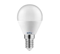 GTV Lampe LED bougie E14 3000K blanc chaud - sans scintillement, durable - pour éclairage LED maison et bureau