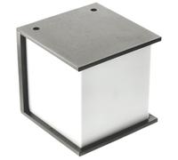 GTV Leo applique murale extérieure 1x18 W graphite OS-LEOE27G-30