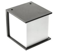 GTV Leo applique murale extérieure 1x18 W noir OS-LEOE27B-10