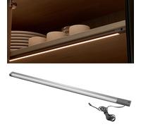 GTV LIGHTING LED sous meuble 463mm (50cm), capteur unilatéral, 12V DC, blanc chaud 3000K, anthracite