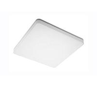 GTV Lighting Plafonnier LED BESA carré - 33 x 33 cm - 2400 lumens - IP 54