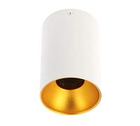 GTV lighting Plafonnier Tena - En aluminium - 96 x 140 - IP20 - GU10 - Carré - Blanc