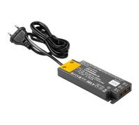GTV LIGHTING Transformateur LED EASY CLICK SLIM 12V 9W - Alimentation LED, entrée 220-240V AC, IP20, connecteur Mini-AMP, câble 1,5m