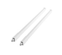 GTV Modern Box Square 350 mm Blanc - Rail longitudinal en acier pour tiroirs, stable et fonctionnel, laqué