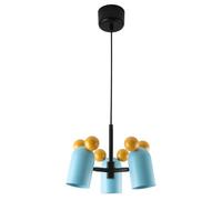 GTV Mouse lampe suspendue 3x25 W bleu OS-MOUS-25-DEC