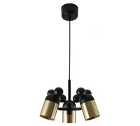 GTV Mouse lampe suspendue 3x25 W noir-doré OS-MOUS-11-DEC