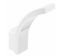 GTV Paris applique murale extérieure 1x10 W blanc LD-PAR10W40BC-00