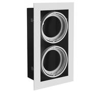 GTV Pireo spot encastré 2x50 W gris OP-PIREO2-81