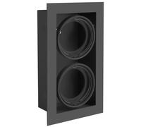 GTV Pireo spot encastré 2x50 W noir OP-PIREO2-20