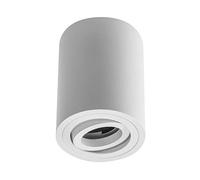 GTV Plafonnier Lampe Extérieure Lumière Extérieure IP20 Blanc Cylindre Aluminium Montage Apparent Sensa 6776