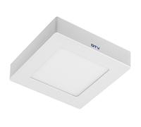 GTV Plafonnier LED LD-MAN07W-CBP MATIS Plus 7W, blanc chaud