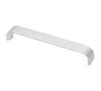 GTV Poignée de meuble moderne UA-347, entraxe 192 mm, longueur 200 mm, fabriquée en aluminium avec finition anodisée, pour porte de cuisine, tiroir et placard, couleur aluminium