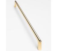 GTV Poignée de meuble OCTAVIO, design moderne en alliage de zinc, distance de perçage 320 mm, longueur totale 330 mm, vis incluses, pour portes d'armoires de cuisine, laiton