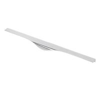 GTV Poignée de meuble PICADO en aluminium, poignée profilée de bord en aluminium, ferrure de meuble moderne, poignée minimaliste pour armoire, commode, cuisine, avec vis de montage, différentes