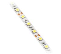 GTV Ruban LED Flash 5050 de 5 m avec 300 LED, à intensité variable, divisible tous les 5 cm, 12 V, 72 W (14,4 Wm), 10 mm de large, blanc neutre 4000 K pour décoration de meubles