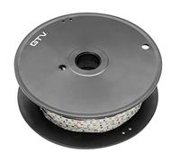 GTV Ruban LED Flash 5630-50 m - 60 LED - Intensité variable - Divisible tous les 5 cm - 12 V - 1750 lm - Largeur : 10 mm - Blanc neutre - 4000 K - Pour meubles de cuisine