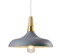 GTV Skandi lampe suspendue 1x40 W gris/cendre OS-SKAN1-15-DEC