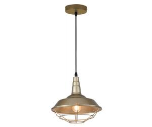 GTV Solen lampe suspendue 1x40 W doré OS-SOL-40-DEC
