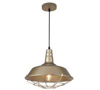 GTV Solen lampe suspendue 1x40 W doré OS-SOL2-40-DEC