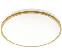 GTV Tula plafonnier 1x24 W blanc-doré LD-TUL24W-NW-40