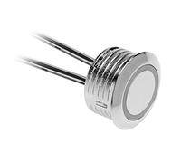 GTV Variateur manuel 12 V DC chromé avec régulateur de luminosité réglable