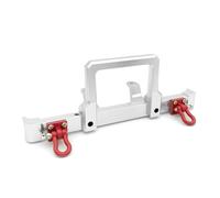 GTVNPOA Pièces De RC pour MN D90 D91 D96 MN90 pour MN99S 1/12 Pare Chocs Avant en Métal pour Véhicules À Chenilles RC Pièces Et Accessoires Mises À Niveau Remplacement Utilisation(Silver)