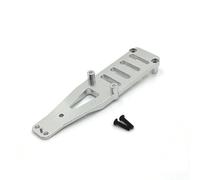 GTVNPOA Pièces De RC pour WLtoys 124006 12423 12427 12428 12429 RC Car Metal Second Floor Slab Remote Control Car Parts and Accessories Upgrades Replacement(Silver)
