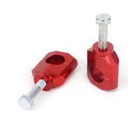 GTVRFLOKI Compatible avec CRF450RL 2019-2021 pour CR125R pour CR250R 2000-2007 Moto 28 Mm Guidon Fat Bar Risers Montage Pince Guidon Riser Rehausseurs Guidon Moto(Red)