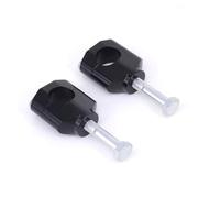 GTVRFLOKI Compatible avec CRF450RL 2019-2021 pour CR125R pour CR250R 2000-2007 Moto 28 Mm Guidon Fat Bar Risers Montage Pince Guidon Riser Rehausseurs Guidon Moto(Black)