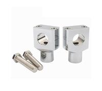 GTVRFLOKI Compatible avec Suzuki pour Marauder 1600 pour Boulevard pour C50 pour M95 pour C50T pour C90 T Moto 7/8" 1" Guidon Riser Clamp 22mm 25mm Pièces Rehausseurs Guidon Moto(Chrome,22mm)