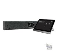 GTW Yealink A20020ZOOM Barre de réunion certifiée avec console tactile CTP18, se connecte à un ordinateur de bureau, un PC, un Mac, un softphone - Fonctionne avec les équipes, zoom, RingCentral, 8