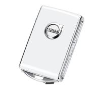 GTWBWRGY Coque de clé de Voiture de Rechange pour Volvo S60 S90 XC40 XC60 XC90 V60 V90 pour Homme et Femme (Ceramic White 3)