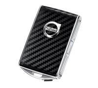 GTWBWRGY Coque de clé de Voiture de Rechange pour Volvo S60 S90 XC40 XC60 XC90 V60 V90 pour Homme et Femme (Carbon Fiber Black)