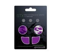 Gioteck GTX Xbox - Thumb Grips Silicone pour Joysticks - Antidérapant - Aide à viser - Protection Manette - Camo Mauve et Blanc