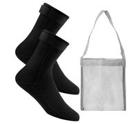 GTYHH 1 Paire De Chaussettes De Plongée Et 1 Sac De Plage, Chaussettes De Plage Résistantes Aux Vêtements, Chaussettes De Plongée Résistantes Aux Rayures, Agent De Sports Nautiques.