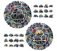 GTYHH 100 Autocollants De Voiture, Multicolore, Modern, Imperméables, Faciles À Utiliser, Pour Décorer Des Objets Personnels Et Des Projets Créatifs