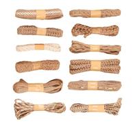 GTYHH 12 Pièces Tressées, Artisanat De Bricolage, Emballage Cadeau, Bandes D'Autruche, Ligaments Décoratifs De Mariage.