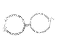 GTYHH 2 Paires De Bracelets d'amour pour Couples, Bracelets Magnétiques Réglables, Cadeaux De La Saint-Valentin avec Une Ambiance Chaleureuse, Bijoux À La Mode Et Simples.