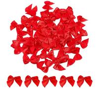 GTYHH 200 Pièces De Nœuds Rouges, Mini Nœuds, Nœuds Mignons, Nœuds Décoratifs, Peuvent Être Utilisés pour La Couture, L'Artisanat, La Décoration.