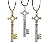 GTYHH 3 Colliers en Forme De ontiennent des Éléments Clés, Ce Qui Signifie L'Exploration De La Vérité, Le Comic-Con Et Les Vêtements De Jeu De Rôle.